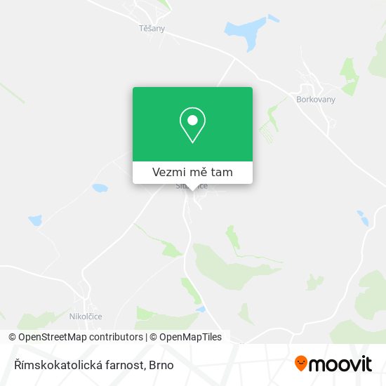 Římskokatolická farnost mapa