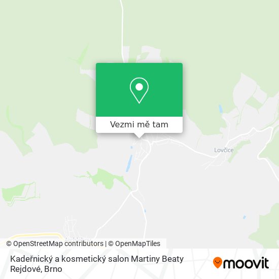 Kadeřnický a kosmetický salon Martiny Beaty Rejdové mapa