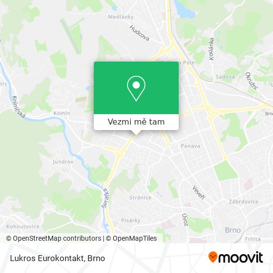 Lukros Eurokontakt mapa