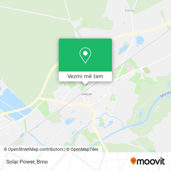 Solar Power mapa