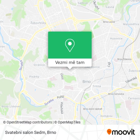 Svatebni salon Sedm mapa