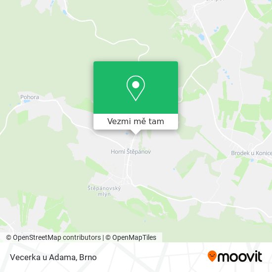 Vecerka u Adama mapa