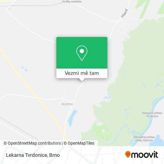 Lekarna Tvrdonice mapa