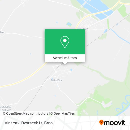 Vinarstvi Dvoracek Lt mapa