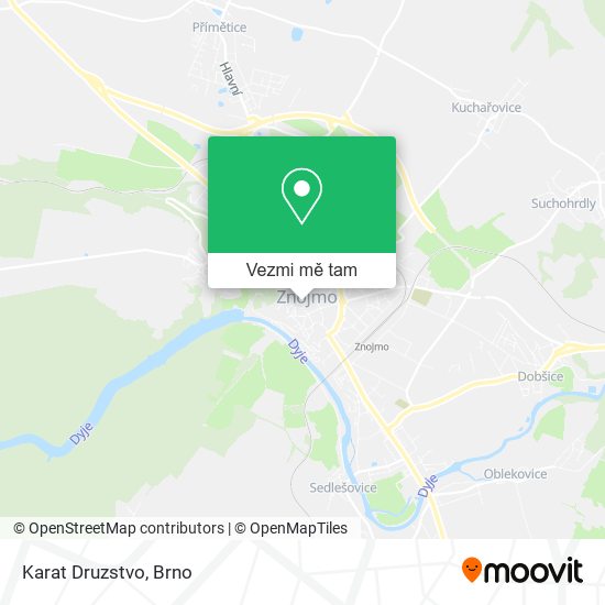 Karat Druzstvo mapa