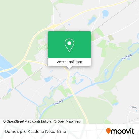 Domos pro Každého Něco mapa