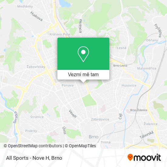 All Sports - Nove H mapa