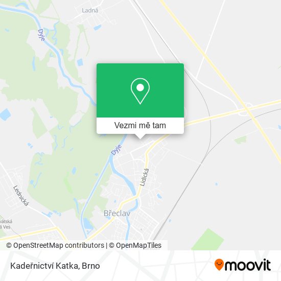 Kadeřnictví Katka mapa