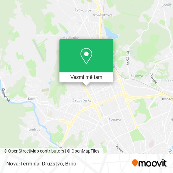 Nova-Terminal Druzstvo mapa