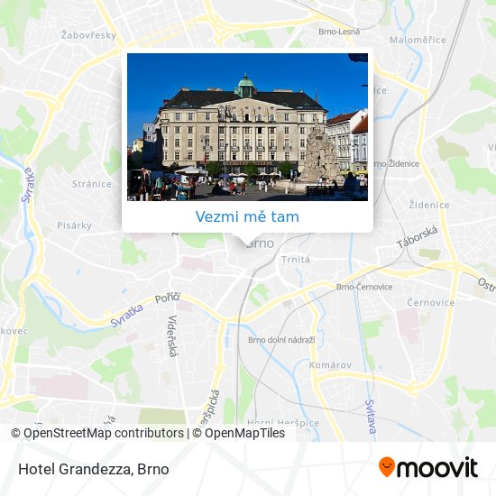 Hotel Grandezza mapa