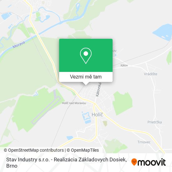 Stav Industry s.r.o. - Realizácia Základovych Dosiek mapa