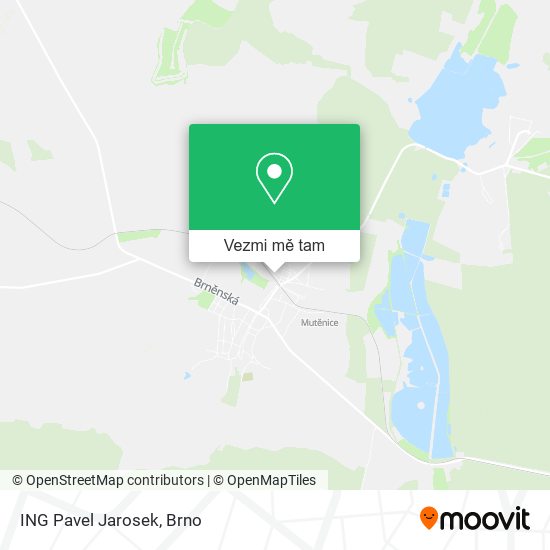 ING Pavel Jarosek mapa