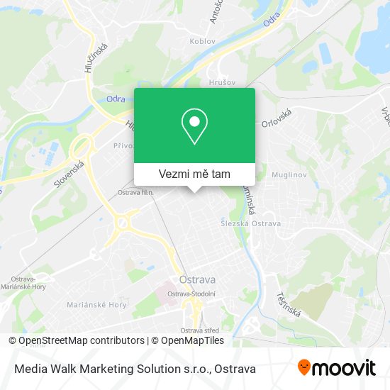 Media Walk Marketing Solution s.r.o. mapa