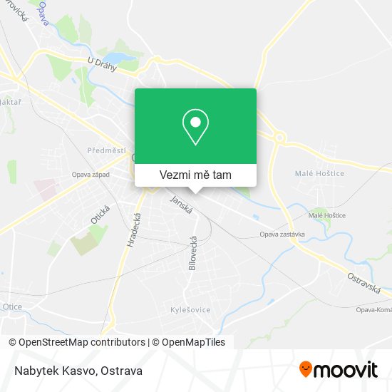 Nabytek Kasvo mapa