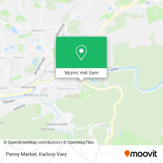 Penny Market mapa