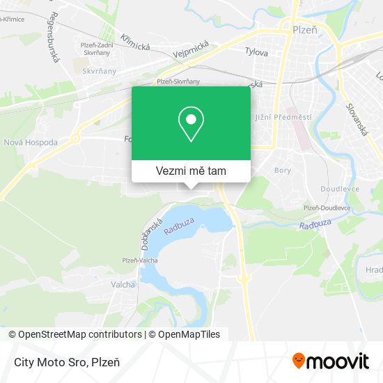 City Moto Sro mapa