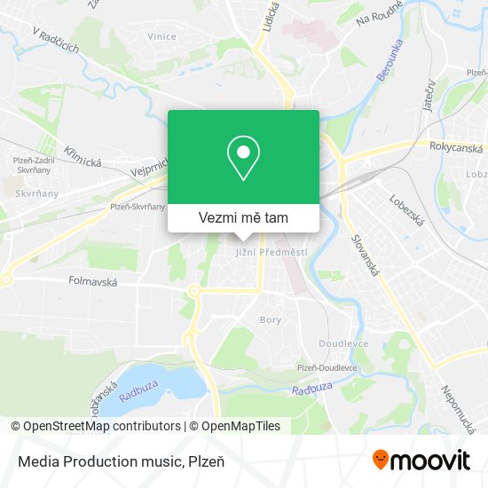 Media Production music mapa