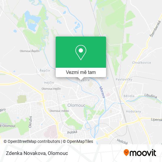 Zdenka Novakova mapa