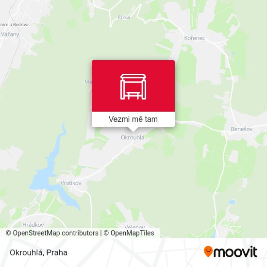 Okrouhlá mapa