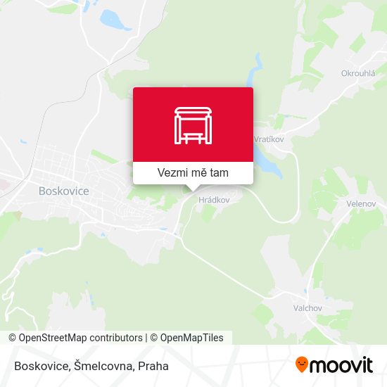 Boskovice, Šmelcovna mapa