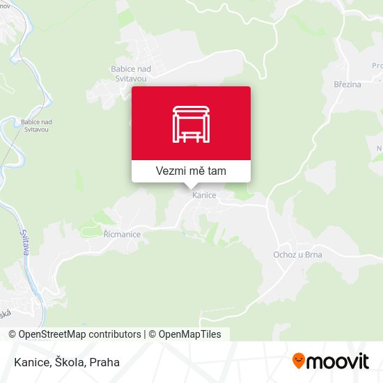 Kanice, Škola mapa
