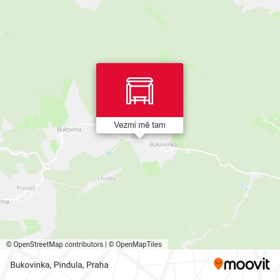 Bukovinka, Pindula mapa