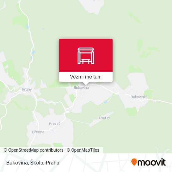 Bukovina, Škola mapa