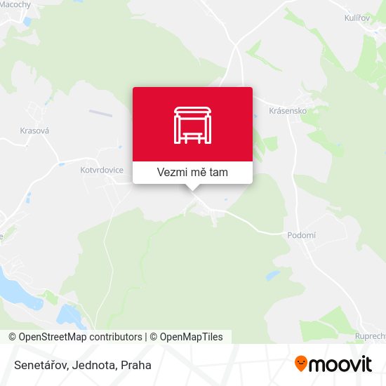 Senetářov, Jednota mapa