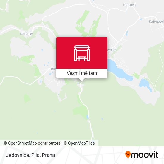 Jedovnice, Pila mapa