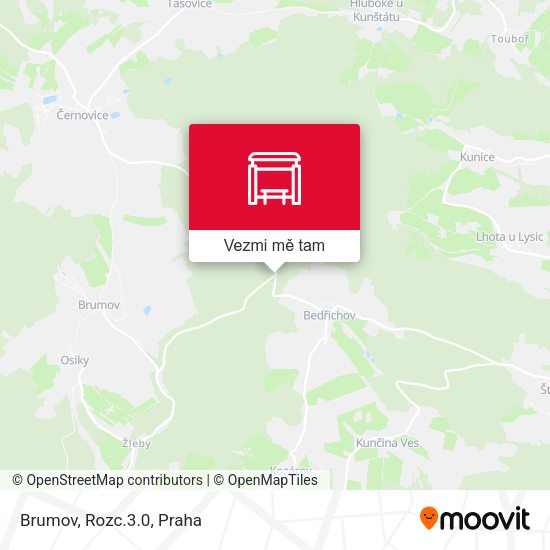 Brumov, Rozc.3.0 mapa