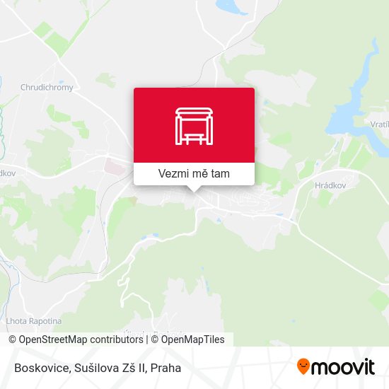 Boskovice, Sušilova Zš II mapa