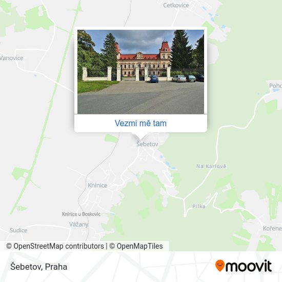 Šebetov mapa