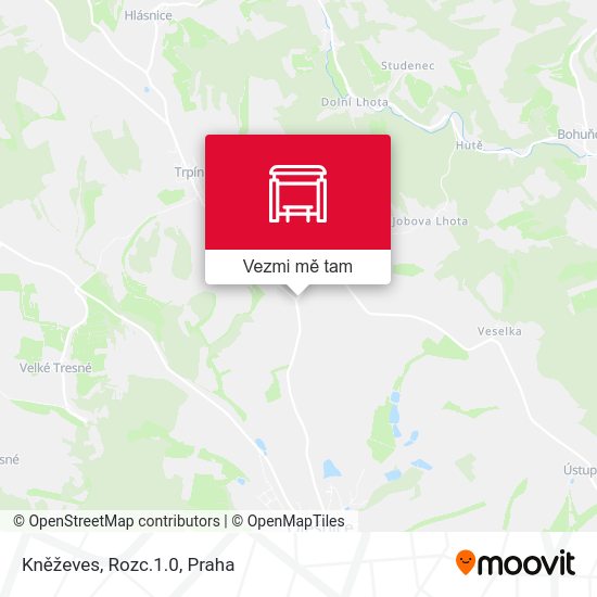 Kněževes, Rozc.1.0 mapa