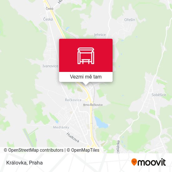 Královka mapa