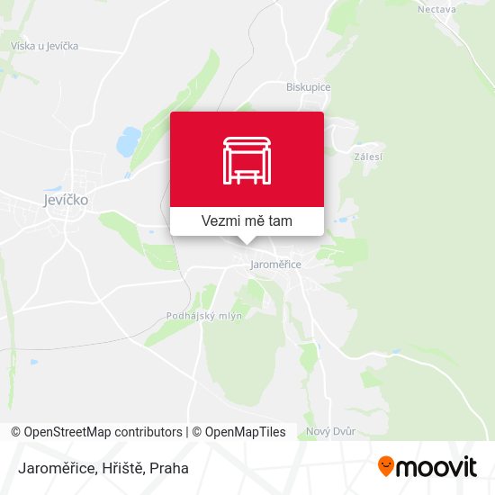 Jaroměřice, Hřiště mapa