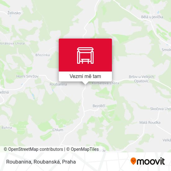 Roubanina, Roubanská mapa