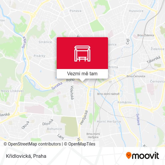 Křídlovická mapa