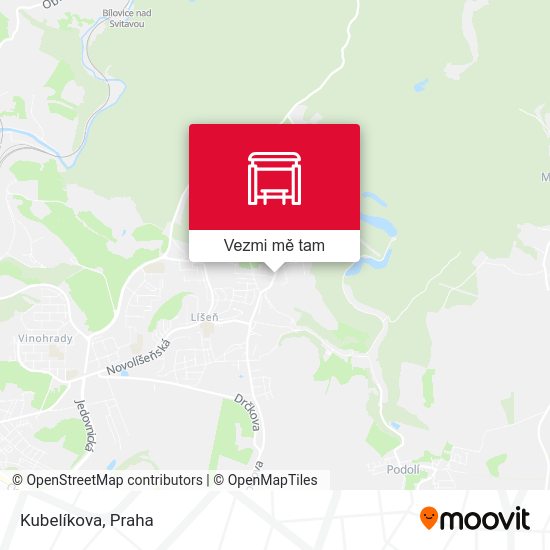 Kubelíkova mapa