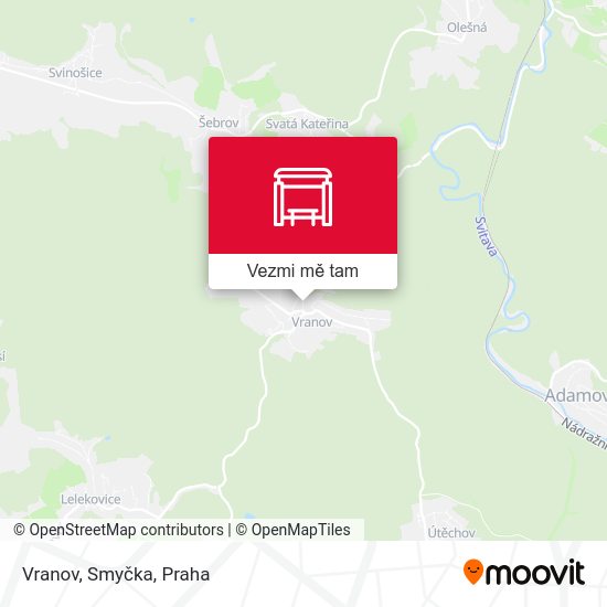 Vranov, Smyčka mapa
