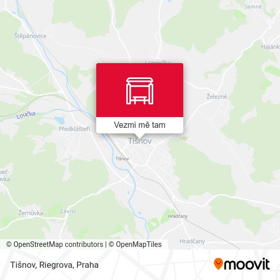 Tišnov, Riegrova mapa