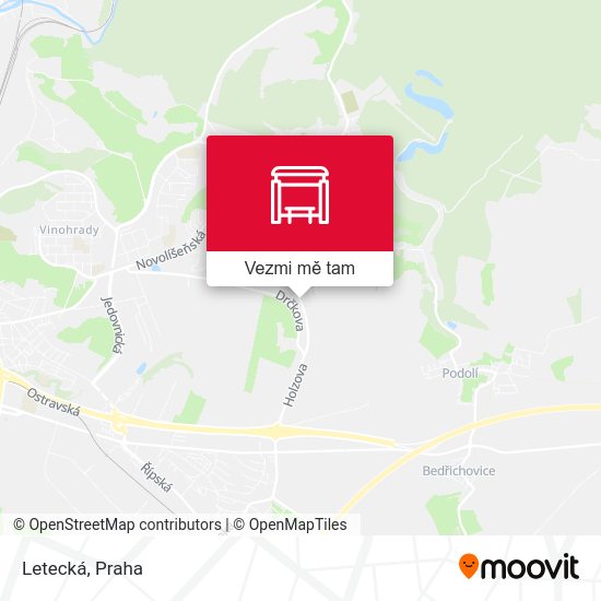 Letecká mapa