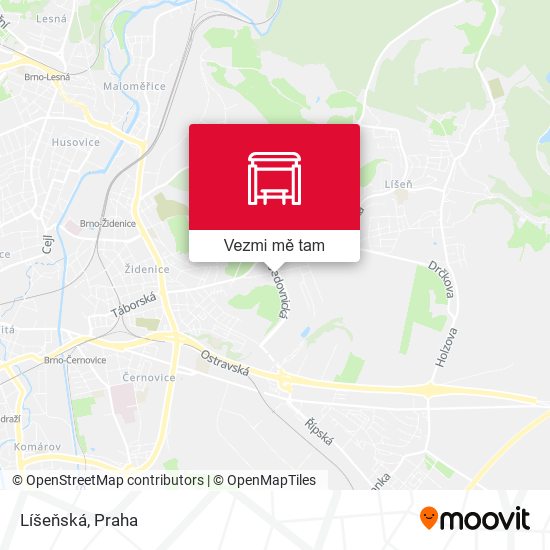 Líšeňská mapa