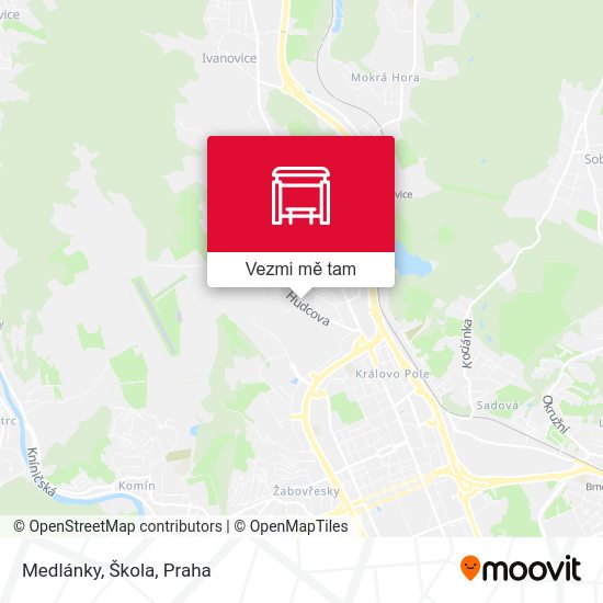 Medlánky, Škola mapa