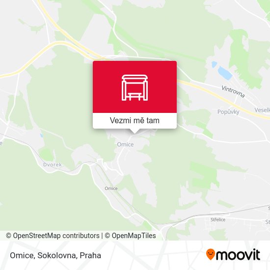 Omice, Sokolovna mapa
