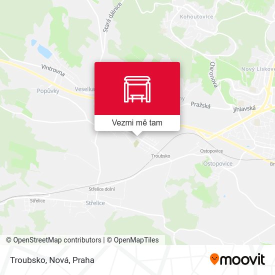 Troubsko, Nová mapa