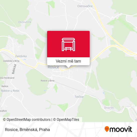 Rosice, Brněnská mapa