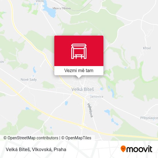 Velká Bíteš, Vlkovská mapa