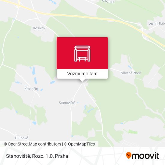 Stanoviště, Rozc. 1.0 mapa