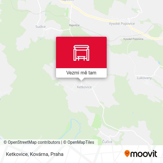Ketkovice, Kovárna mapa