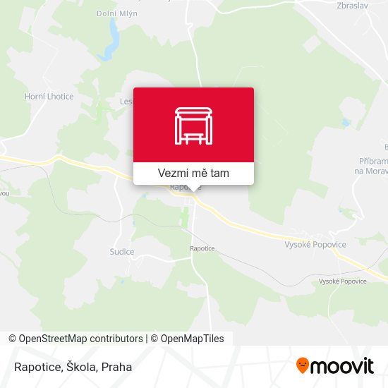 Rapotice, Škola mapa